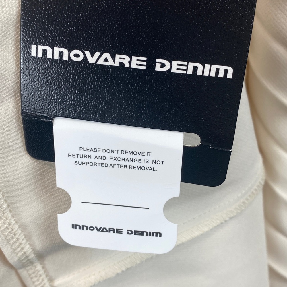 Innovare Cream Midi Dress Size S NWT Marilyn Monroe Vibes Retro Formal Evening - Picture 3 of 13
